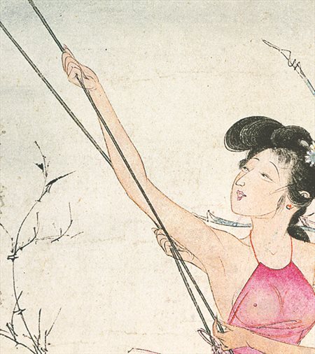澜沧-胡也佛的仕女画和最知名的金瓶梅秘戏图